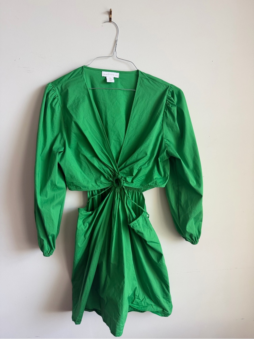House of Harlow 1960 Green Mini Dress